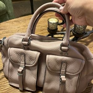 Rebecca Minkoff Deep Blush Pink Satchel Medium size 13 long 8 high 6 deep